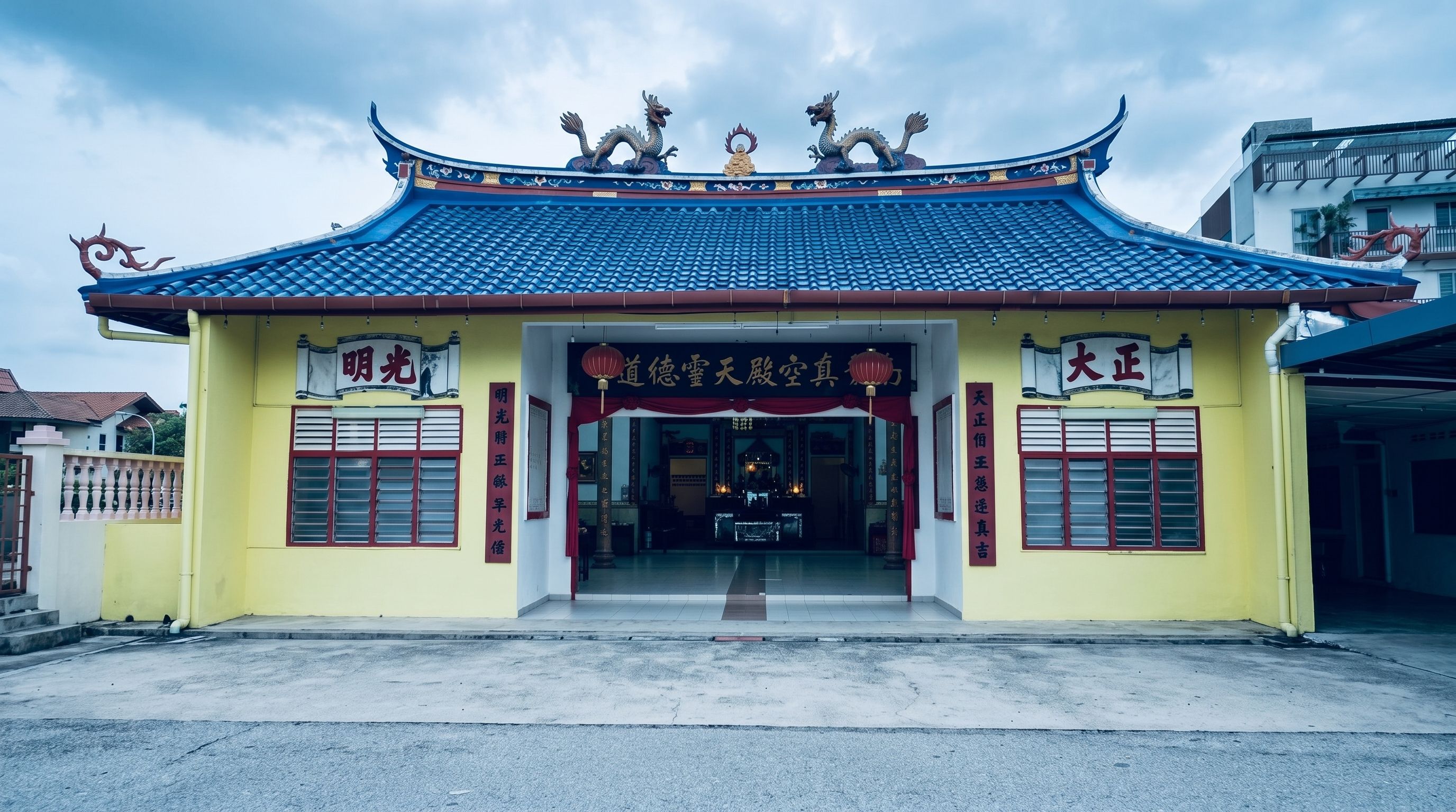 Thian Ling Chong Toh Tong Temple location and redevelopment